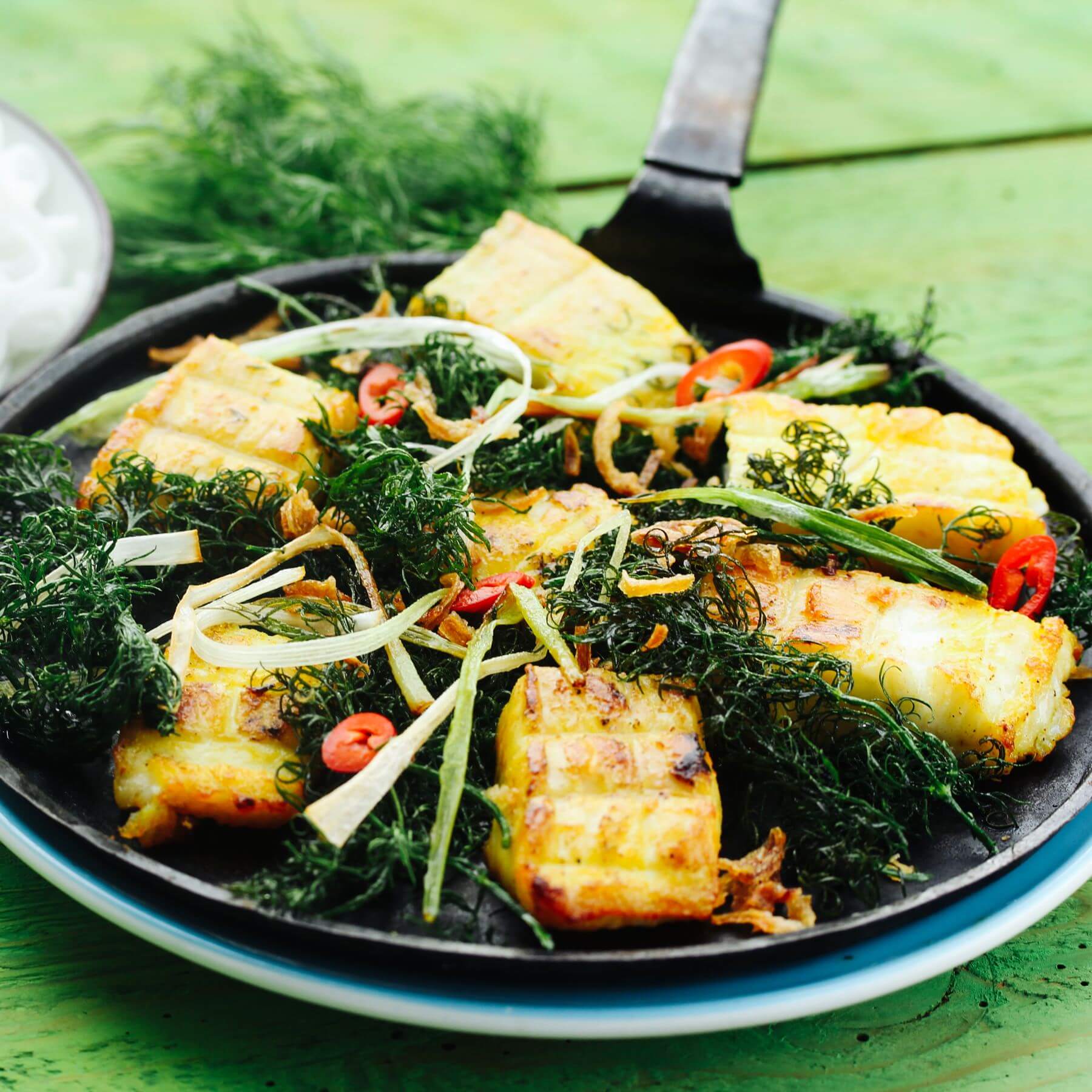 Gegrillter Fisch