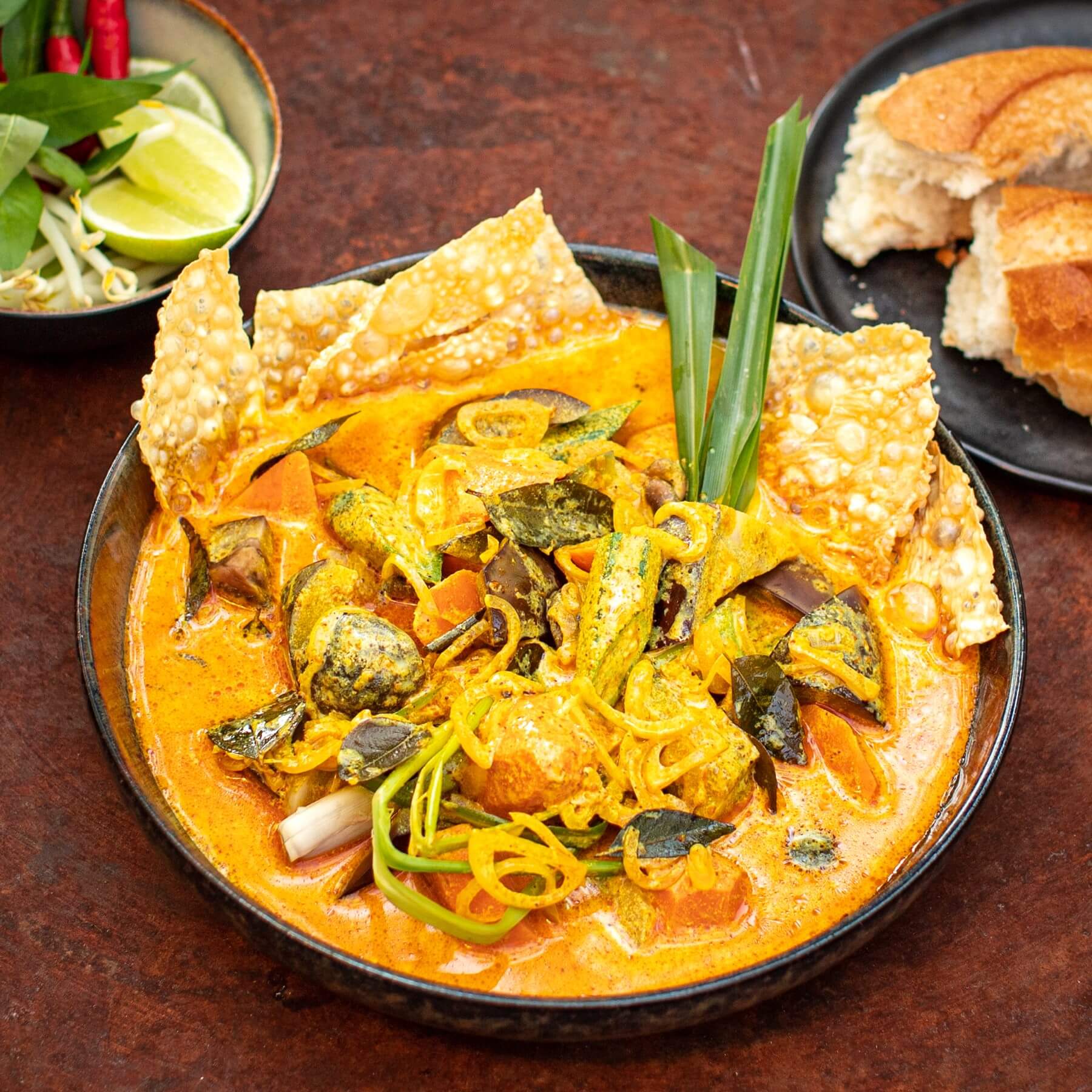 Veganes Gemüsecurry aus Vietnam