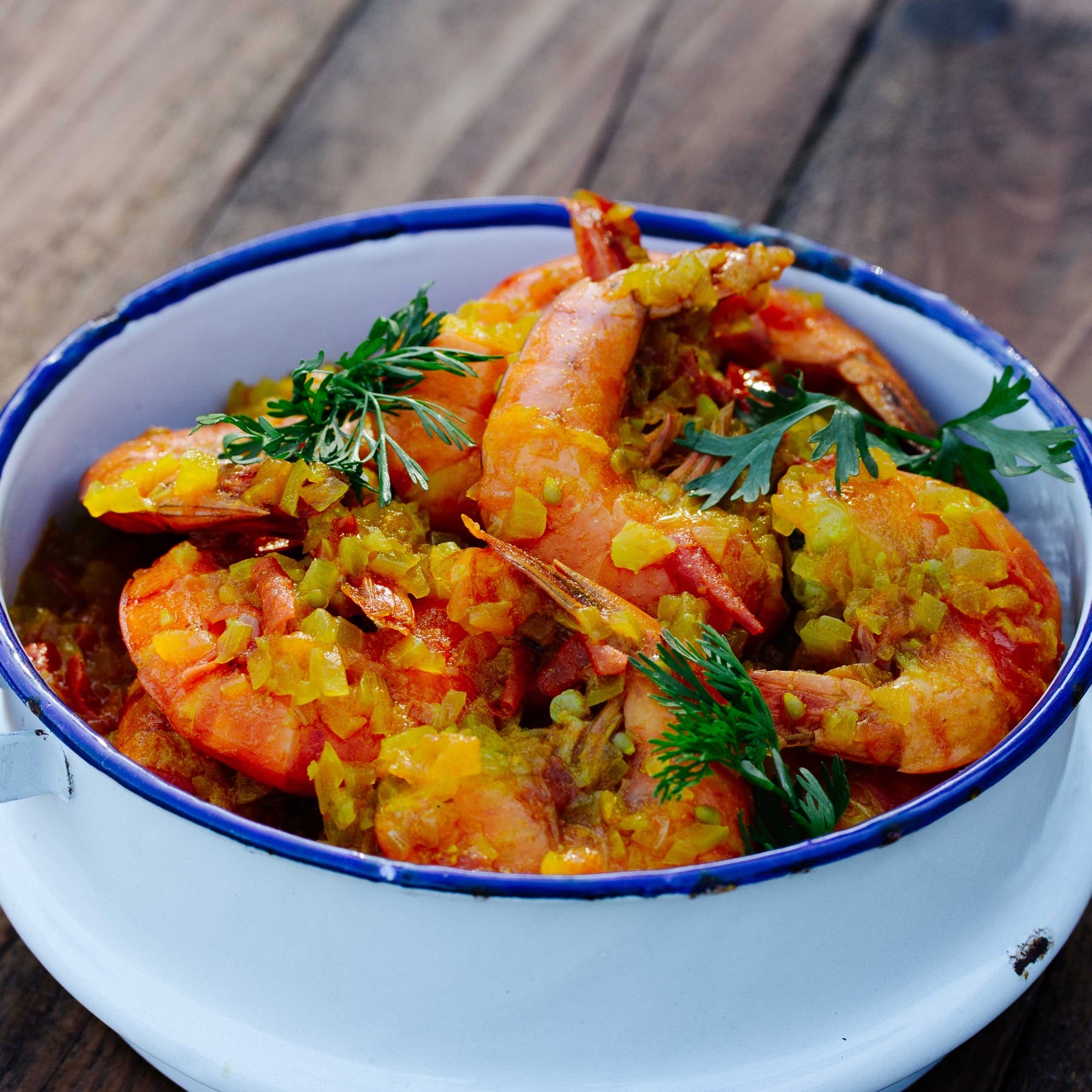 Burmesisches Garnelencurry - Pazun Yay Cho