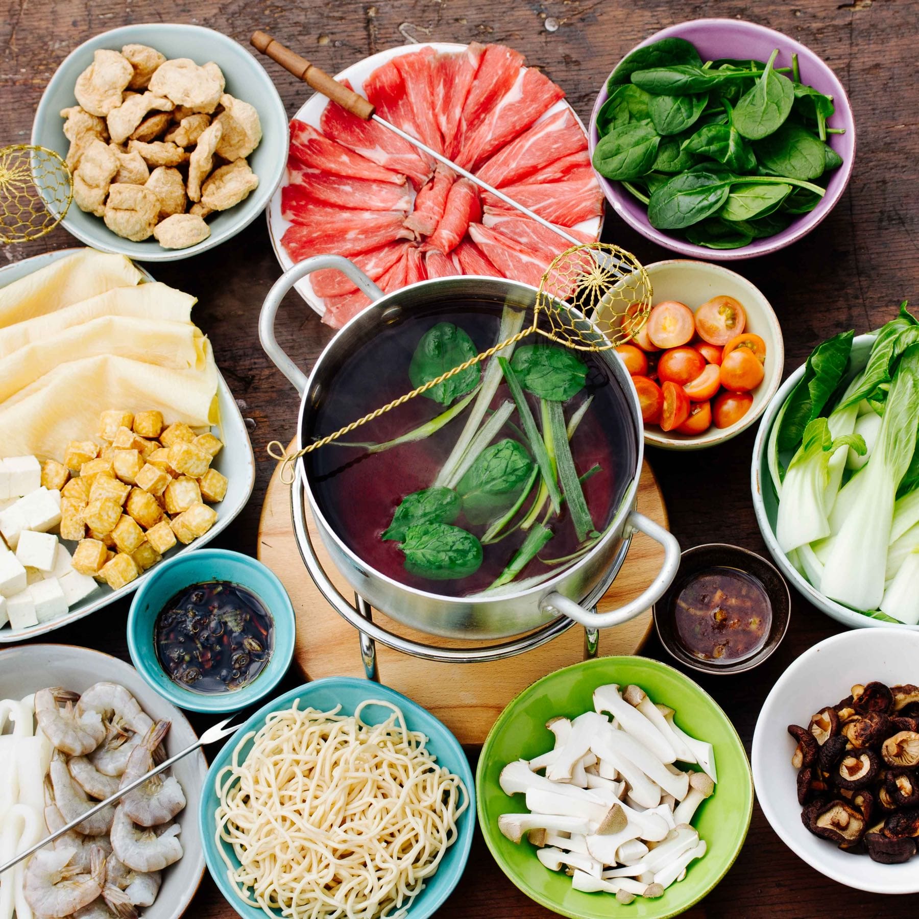 Taiwanesischer Feuertopf - Fondue - Huo Guo