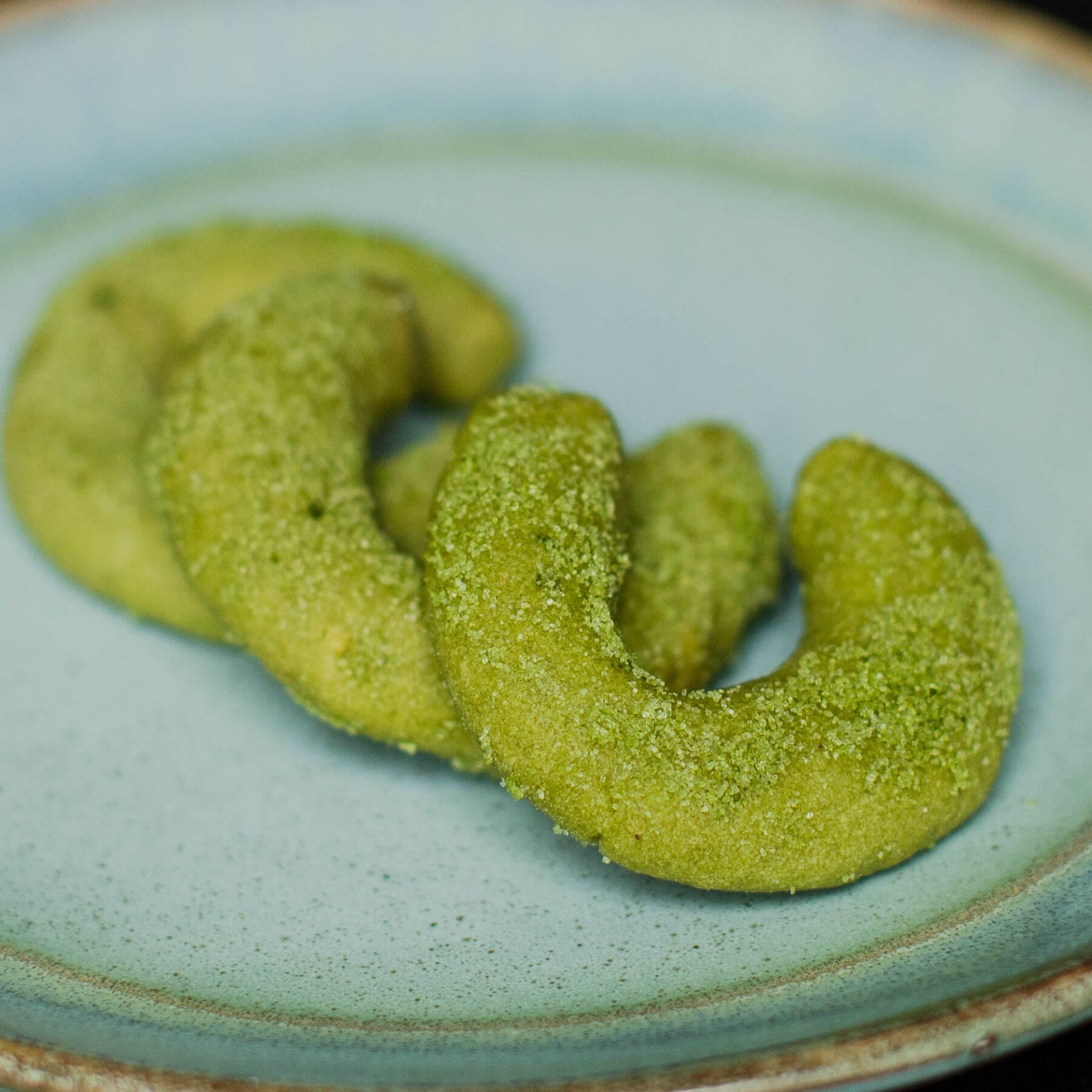 Japanische Matcha-Kipferl