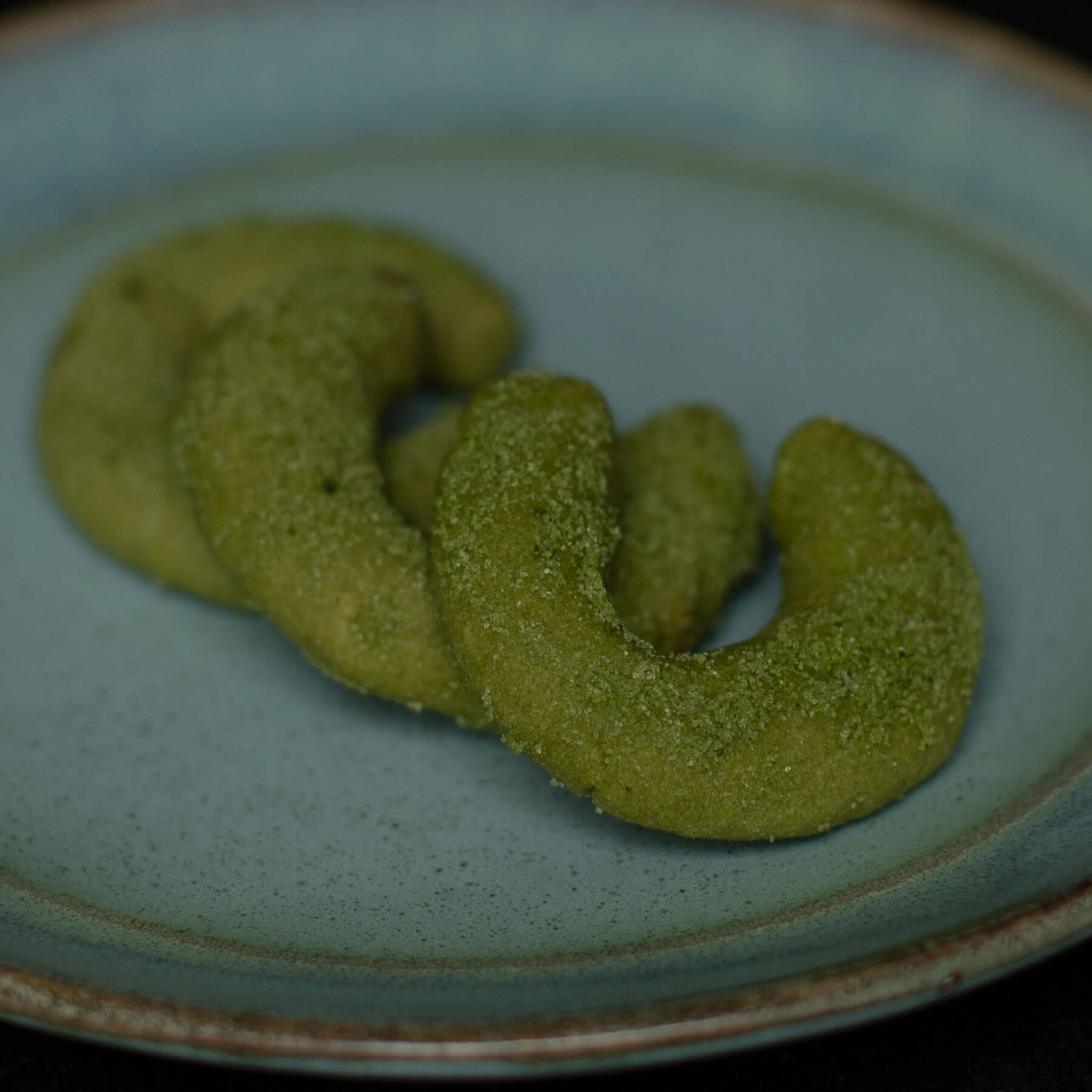 Japanische Matcha-Kipferl