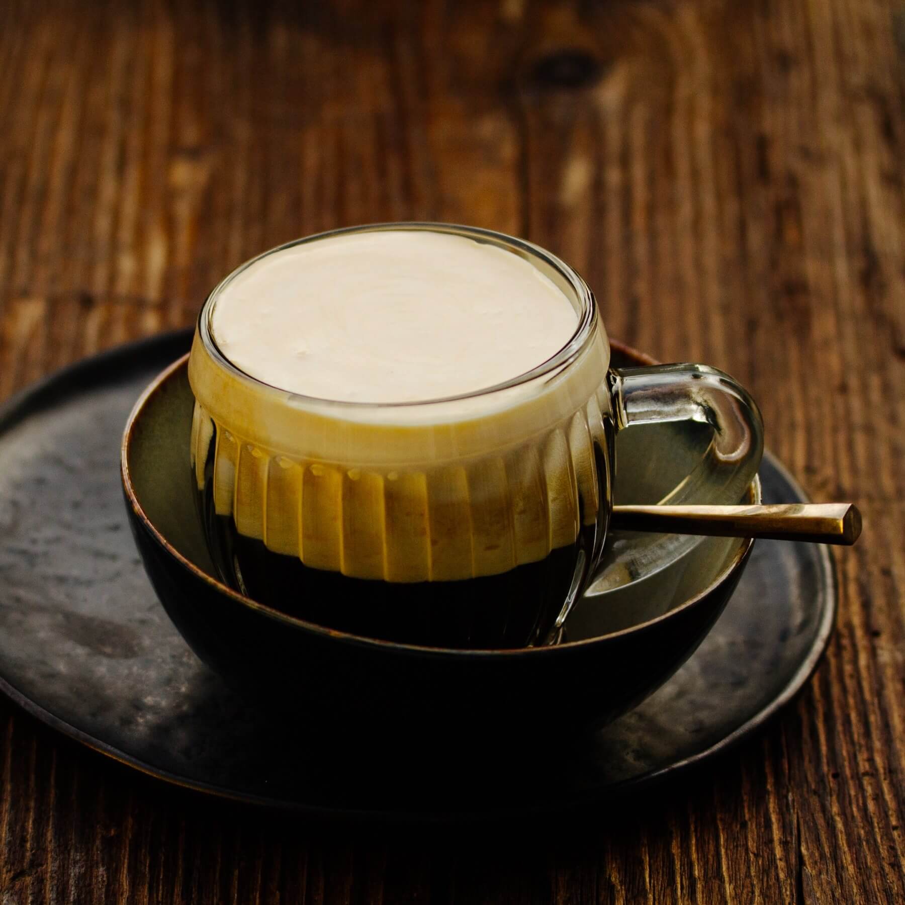 Kaffee mit Zabaione