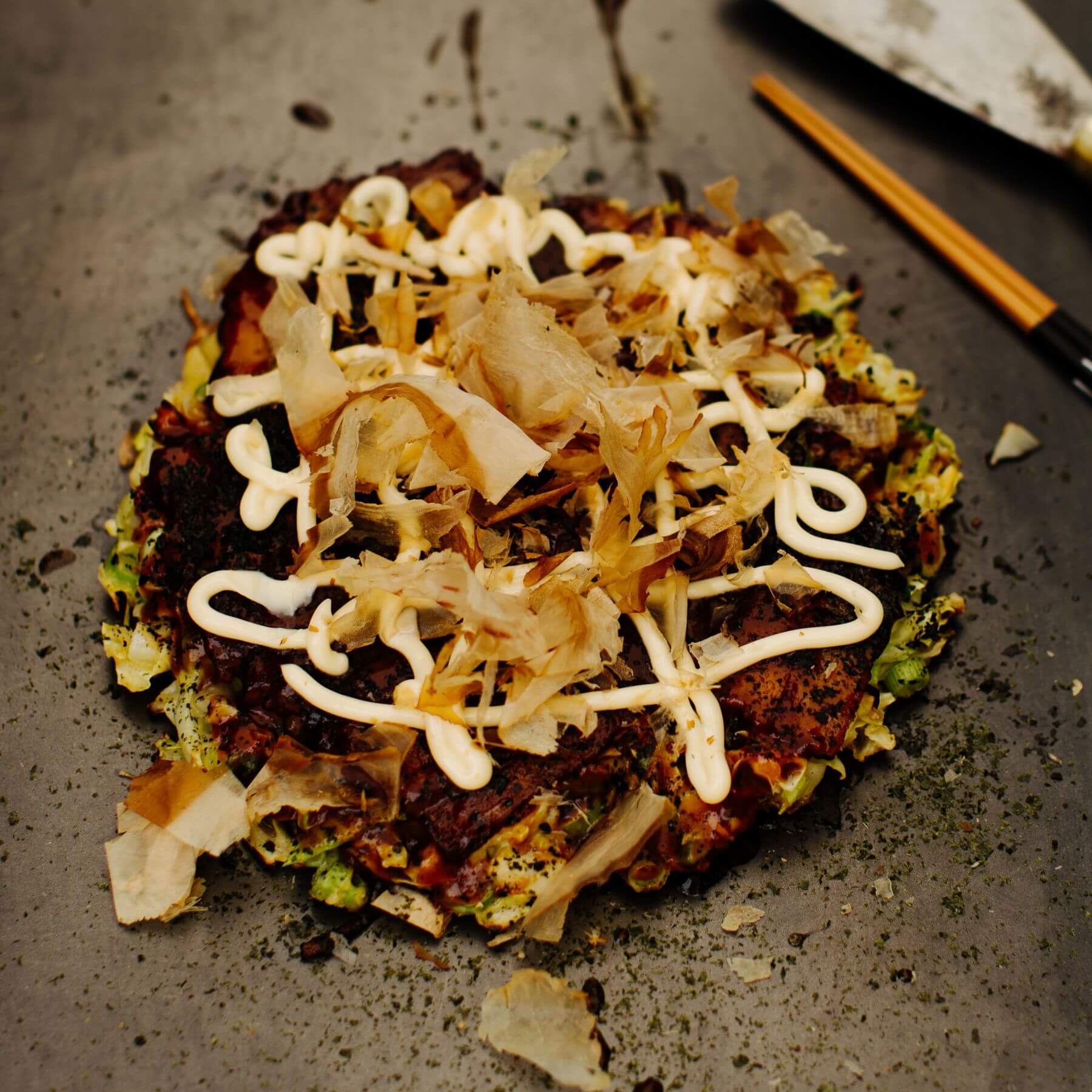 Okonomiyaki Osaka Style