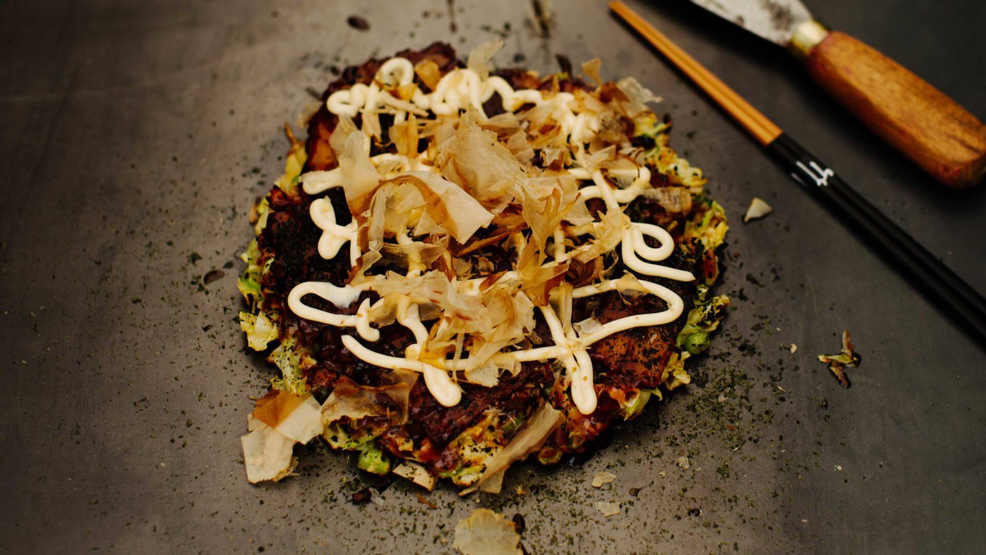 Okonomiyaki Osaka Style