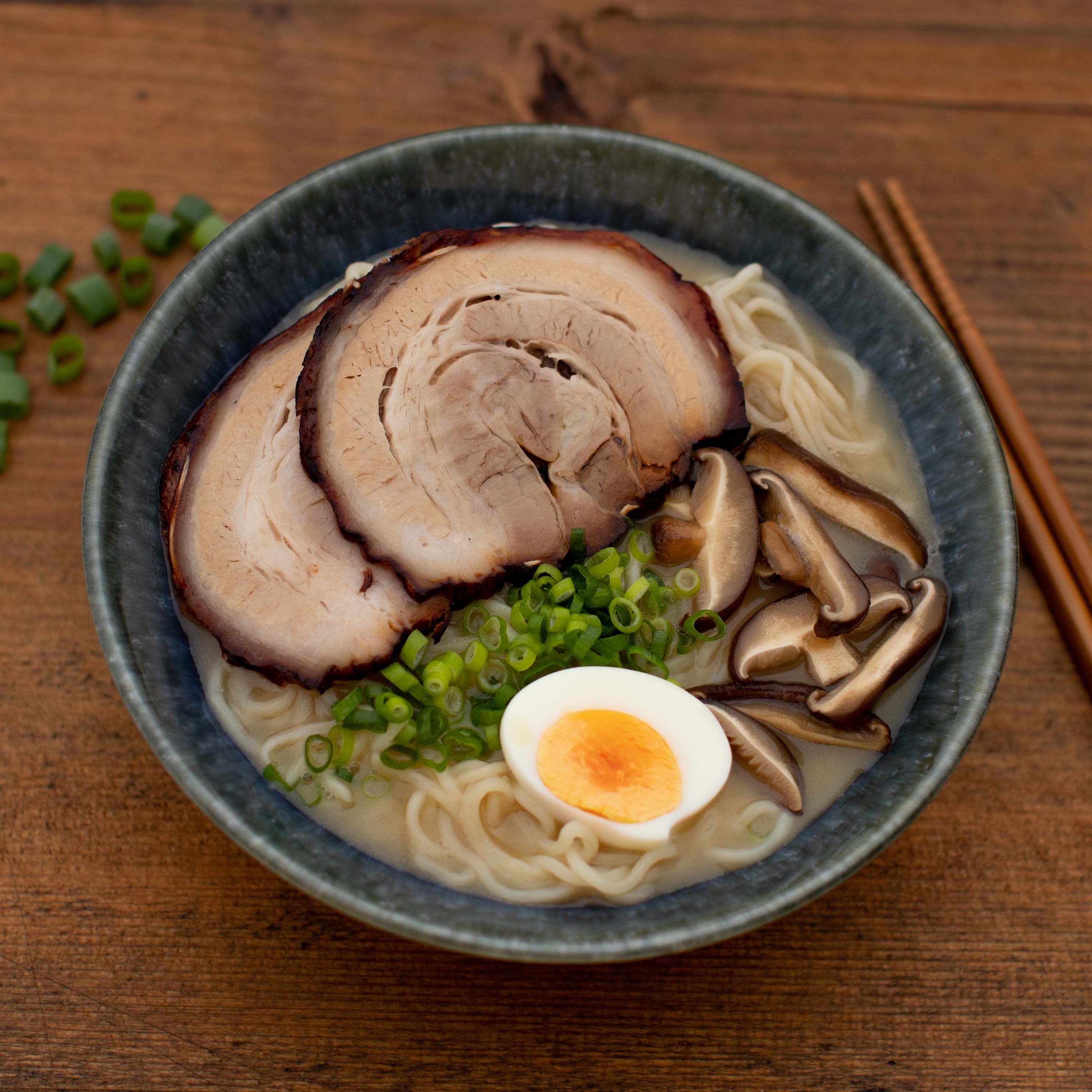 Tonkotsu-Ramen mit Chashu