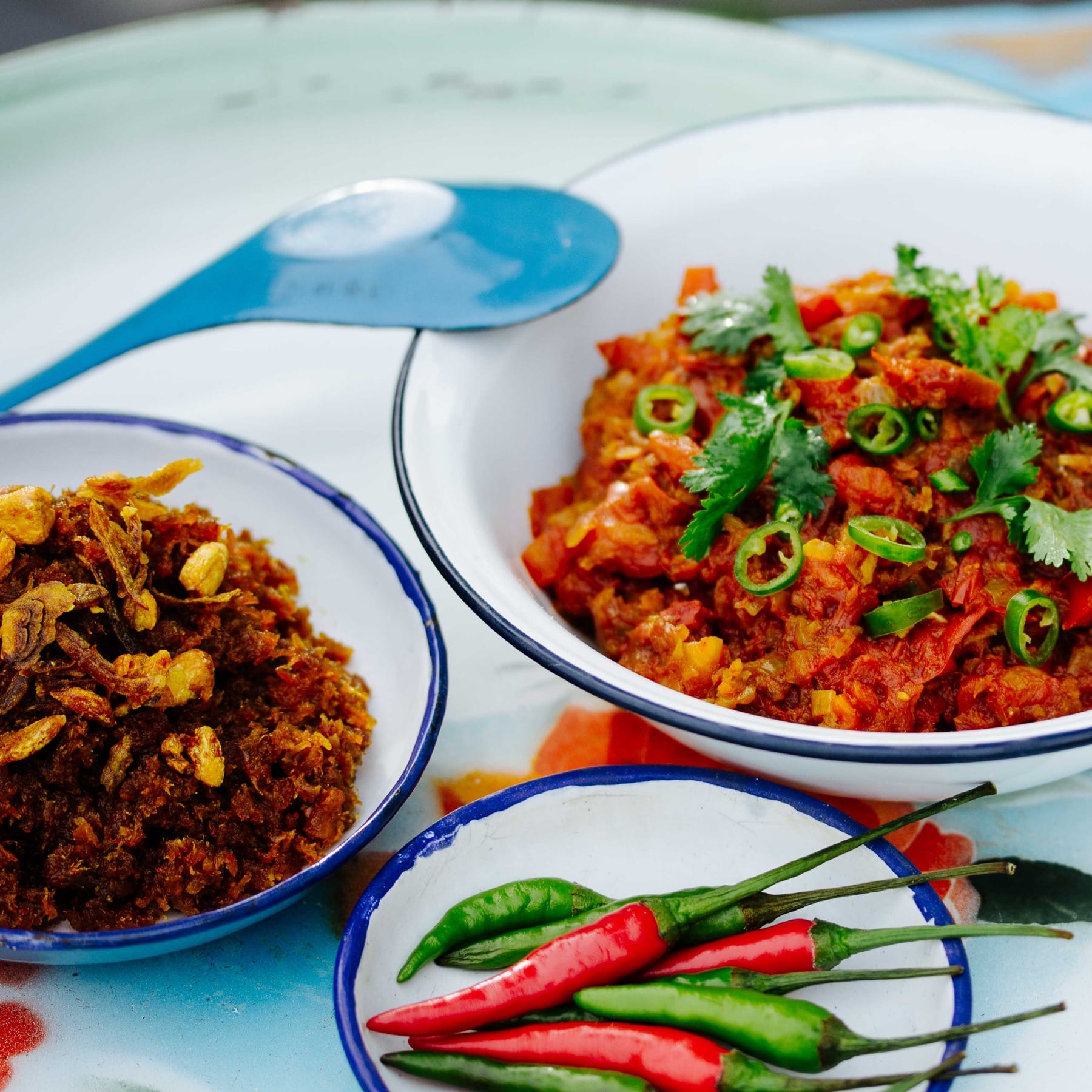 Burmesisches Relish and Dips - Balachaung