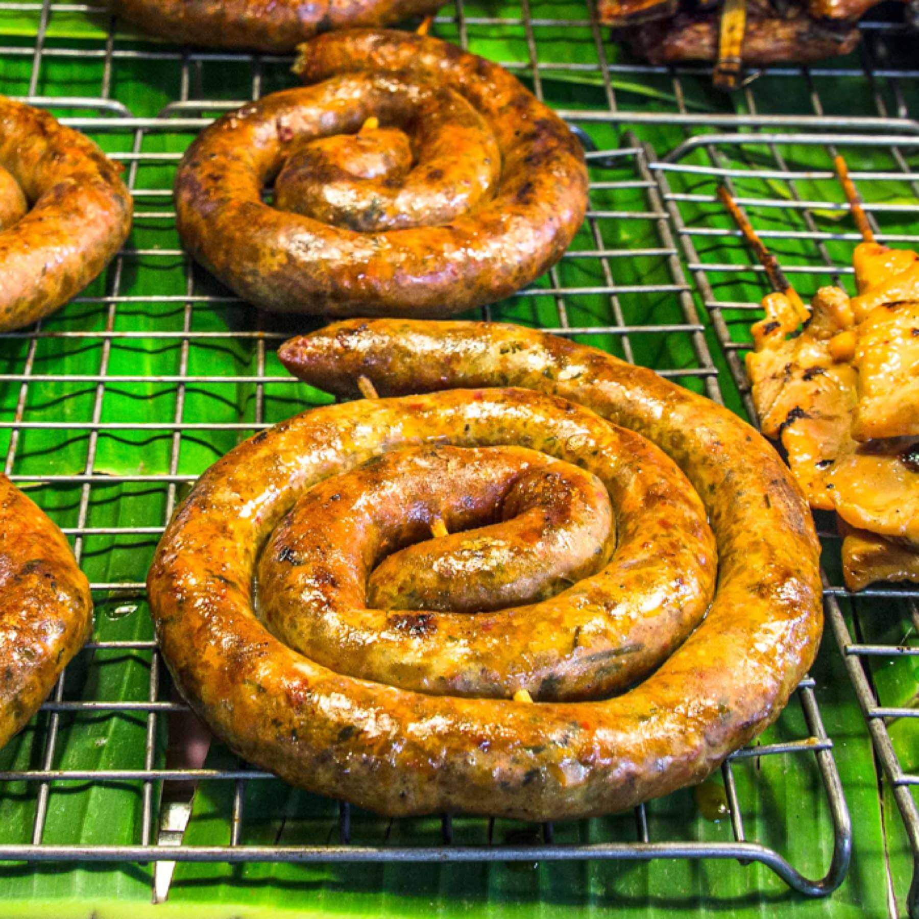 Sai Ua - Bratwurst aus Chiang Mai