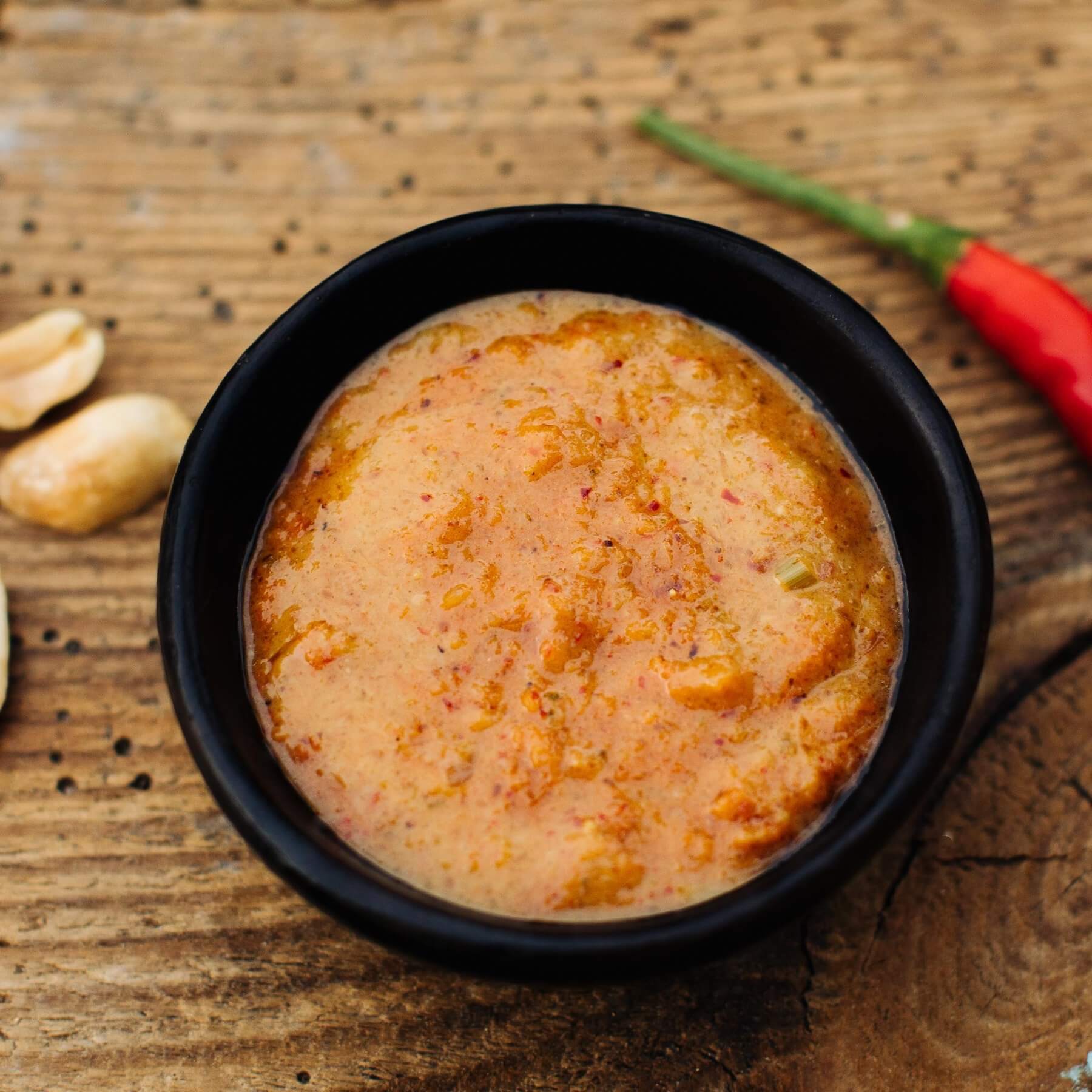 Erdnusssauce für Satay-Spieße